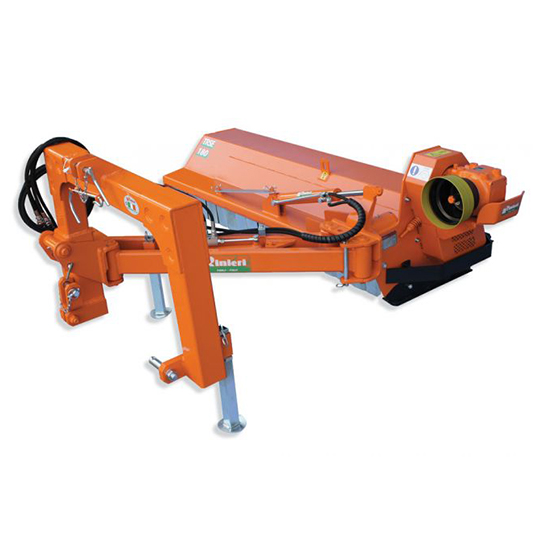 Mulcher mit Verschiebung